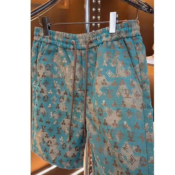 Men's Summer Printed Trendy Fashion Casual Sports Versatile Thin Slim Dopamine Beach Five-Point Shorts Luanyun Luanyun