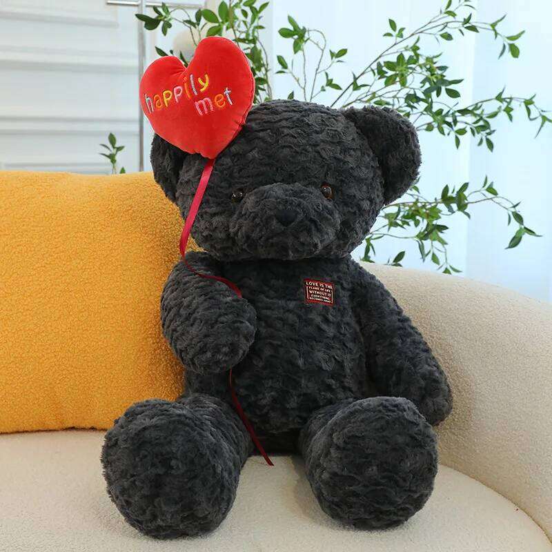 1pc 37cm/14.56in Love confession plush toy Valentine's Day gift engagement bear pillow souvenir romantic home R260908 - view 5