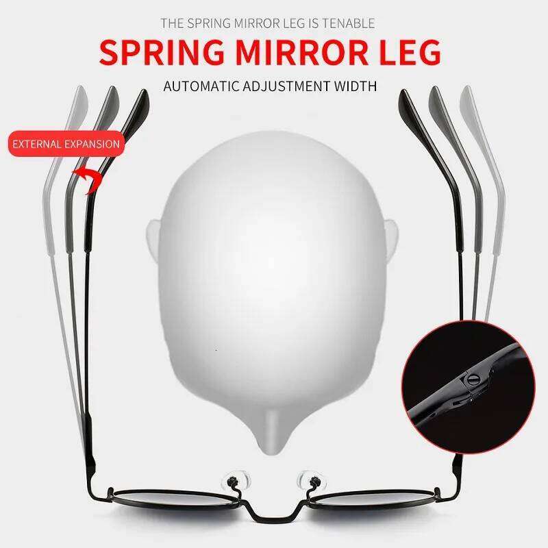 Round Polarized Sunglasses Men Women Retro Sun Glasses Male Female Brand Frame Eyewear Driving Eyeglasses UV400 Z260306