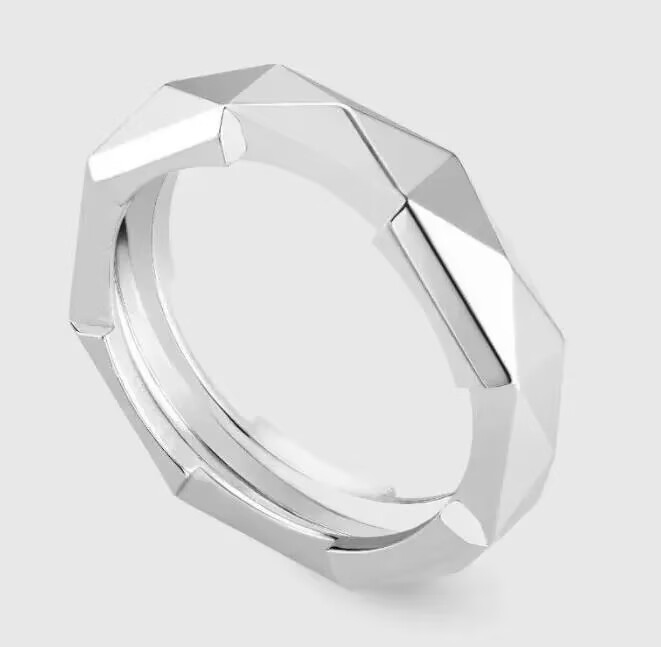 Fashion Unisex luxury Ring for Men Women Unisex Ghost Designer Rings Jewelry Sliver Color