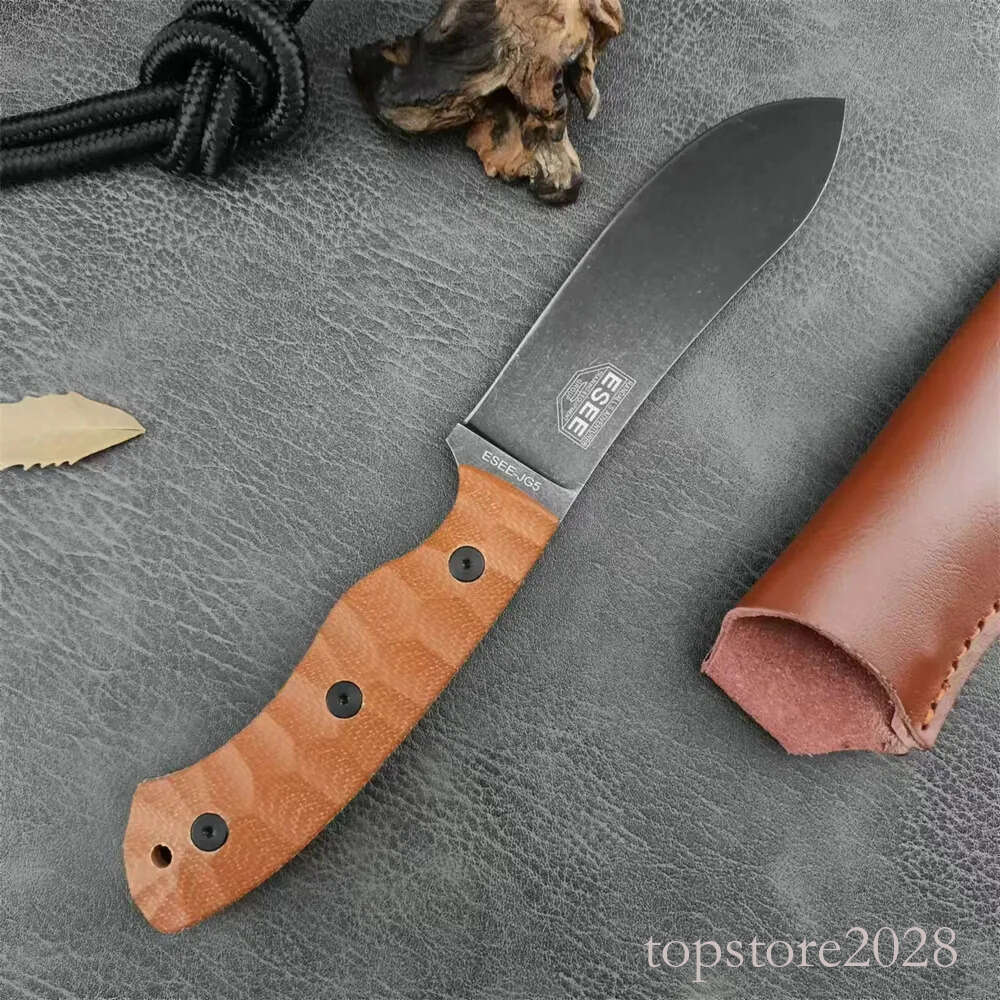 High-Performance ESEE JG5 Tactical Fixed Knife D2 Blade Robust pocket knife G10 Handles Everyday Carry Outdoor Ideal for Camping Hiking Rescue Surviva