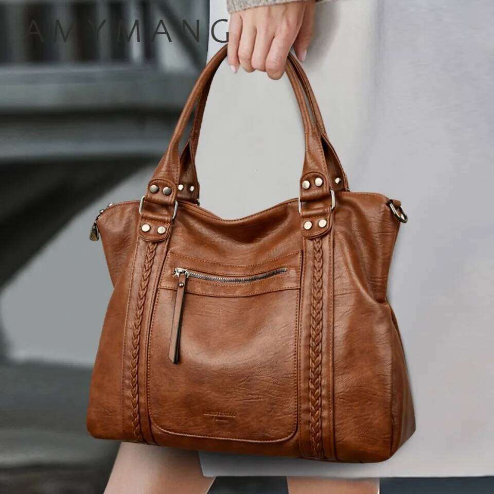 Genuine Brand Soft Leather Shoulder Crossbody for Hot Luxury Handbag Women Bags Designer Casual Tote Messenger Bag XJ260306