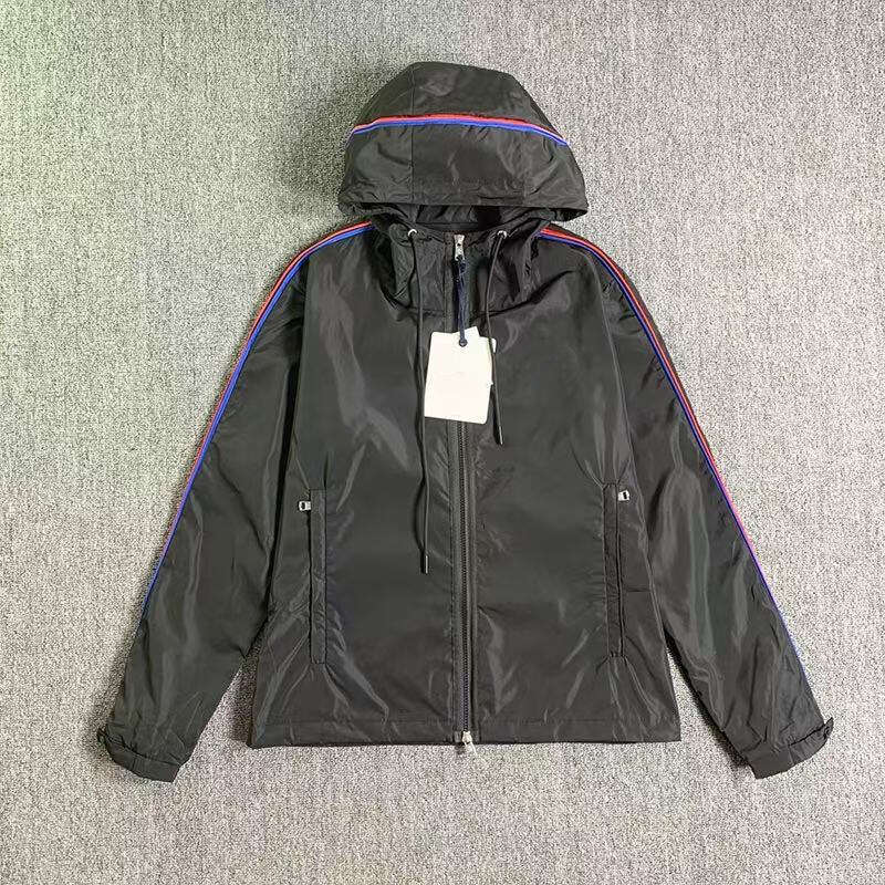 Jacket varsity jacket windbreaker mens designer hoodie waterproof spring and autumn hooded sports windbreaker sportswear jackets windbreaker