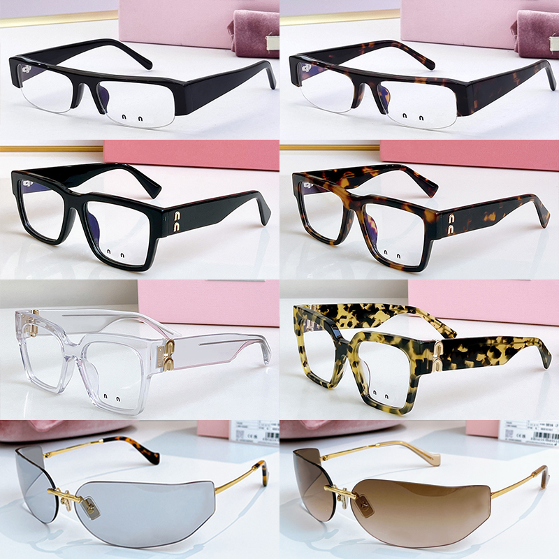 Designer Sunglasses For Women Men Anti-Blue Light Lens Square Eyewear 04UV Luxury Sunglasses Outdoor Goggles UV400 Prescription Glasses With Box