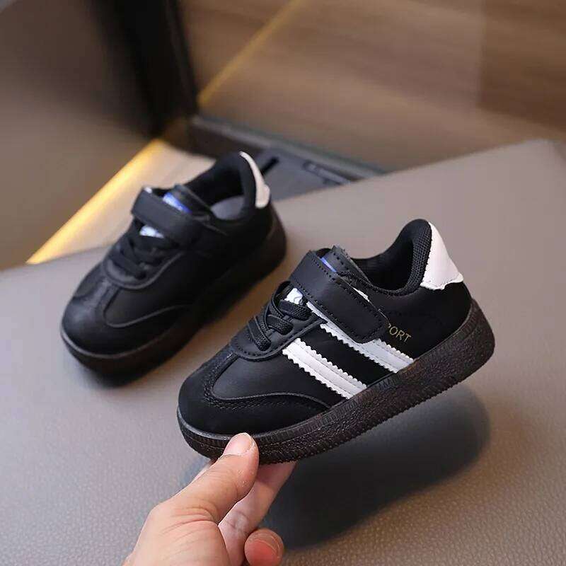 Children's Sneakers Boys Sport Toddler Baby Kids Soft Sole First Walkers Girls Hook Casual Outdoor Shoes