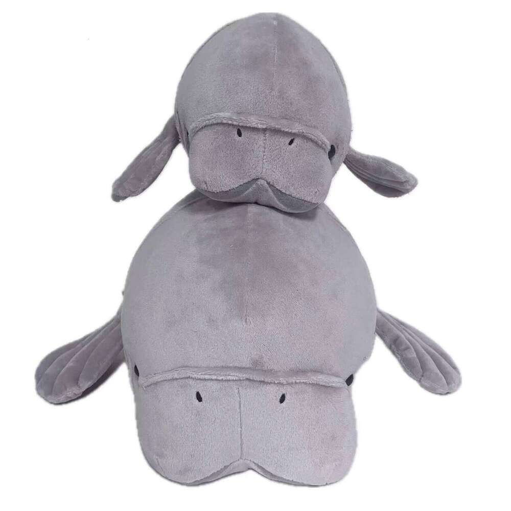34cm/50cm Kawai Morgan The Plush Toy Gentle Ocean Creature Kids&Marine Life Lovers Huggable Manatee Christmas Gift R260908 - view 6