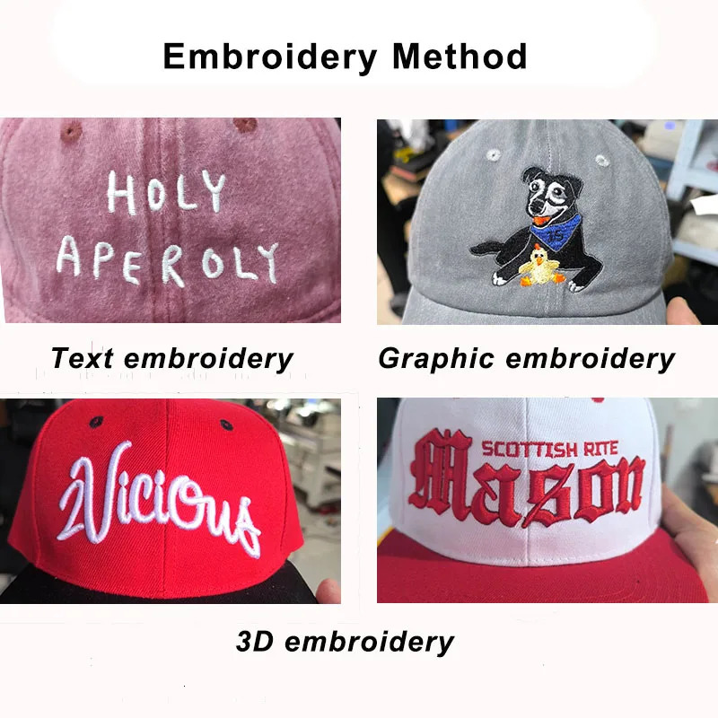Custom Baseball Cap Text Po Team Embroidery Bone Gorras Diy Casquette Hat For Men Women 260307 - view 6