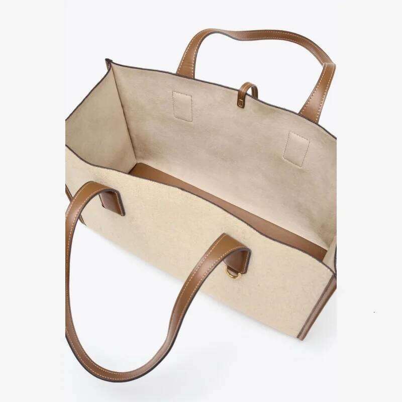 WOMEN'S CANVAS SHOPPER BAG, Luxury Designer New Tote Bag for Everyday Style, Large capacity Fashionable Shoulder Handbag XJ260306