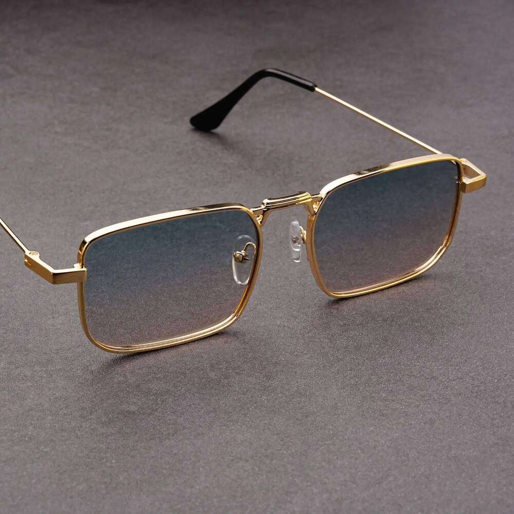 Retro Sunglasses Rectangle Fashion Popular Women Men Shades Eyewear Small Square Sun Glasses for Female Traveling Oculo Z260306