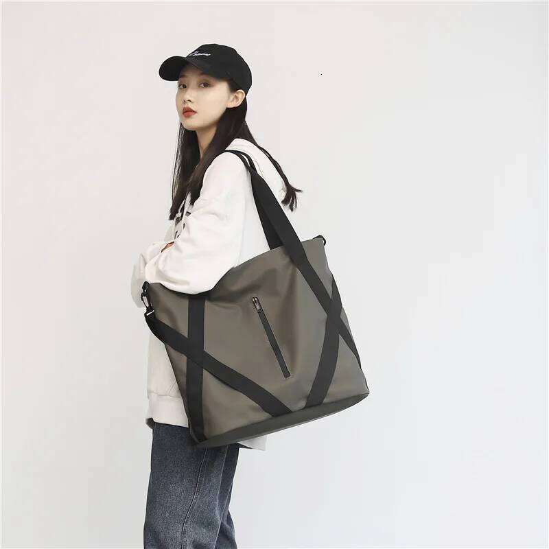 Waterproof Oxford Big Tote for Women Fashion Simple Large Package Shopping Lady Handbag Anti-tear Leisure Woman Shoulder Bag XJ260306