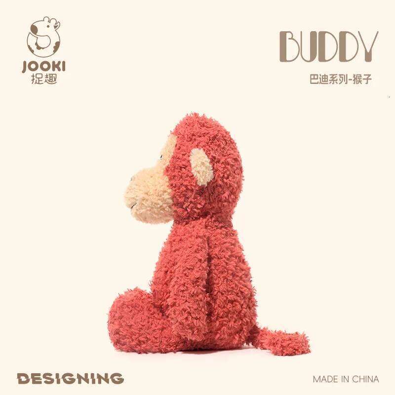 1pc 30cm/11.81in BUDDY Monkey Soothing Doll Super Soft Plush Toy Sleeping Birthday Gift R260908 - view 3