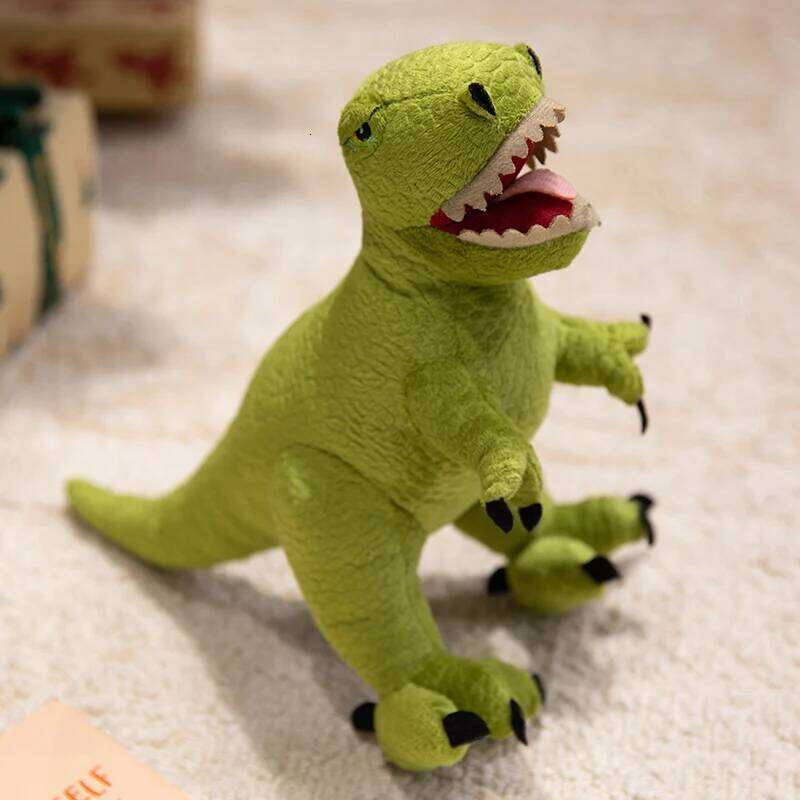 Cute Dinosaur Plush Toy Set Soft Stuffed Velociraptor Jurassic Themed Plushies for Kids&Collectors Prehistoric Gift Dino Lovers R260908 - view 3