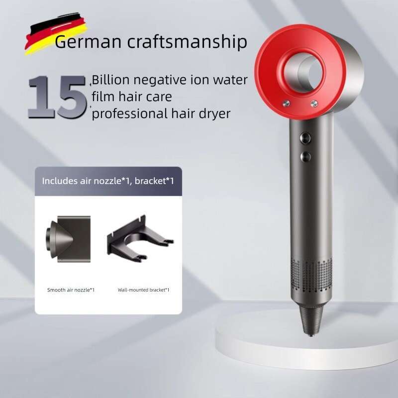 Famous High Speed Negative Ion Hair Dryer - 15 Second Fast Drying with 1 Billion Ions for Gentle Hair Care CKS