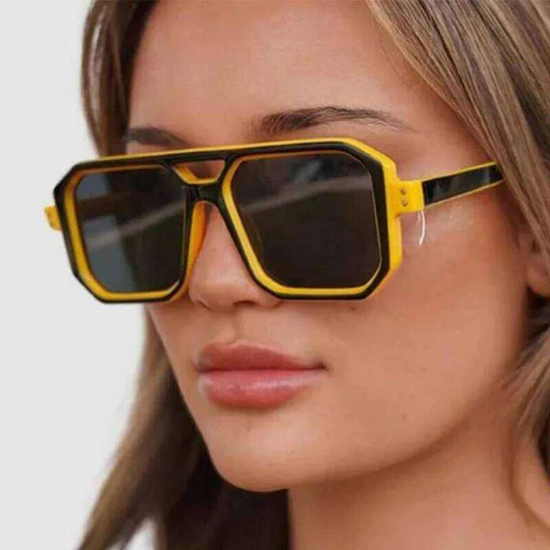 New Vintage Square Sunglasses Women Men Brand Rectangle Sun Glasses Oval Eyewear Oculos De Sol for Male Female Eyeglasses Z260306
