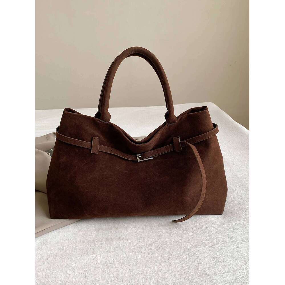 2024 Autumn/Winter New Women's Fashion Style Suede Handbag Commuter Versatile High End Single Shoulder Crossbody Bag XJ260306