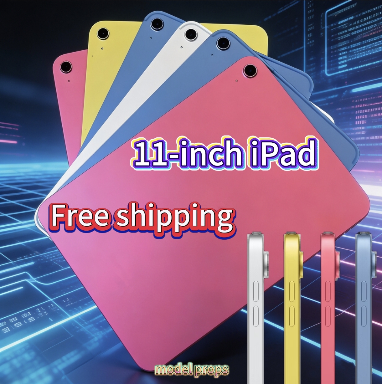 11-inch 2025 Apple iPad 11 Tablet Dummy Model, designed specifically for in-store display purposes.