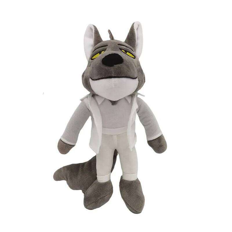 Cute Cartoon Animated Movie 2 Bird Shark Snake Piranha Plush Toy The Bad Guys Toys Kid Birthday Gift Home Dec R260908 - view 5