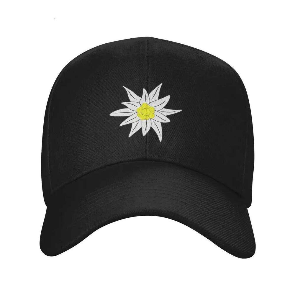 Edelweiss flower Baseball Cap summer hat Golf Women Men's Y260304