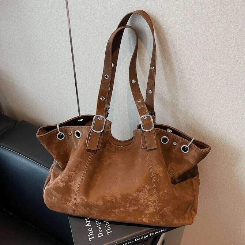 Vintage Big Bags For Women Handbags Top-handle Handbag Fashion Satchel Dumpling Pack Tote Shoulder Bag Hobos Large Purse Bolsa XJ260306