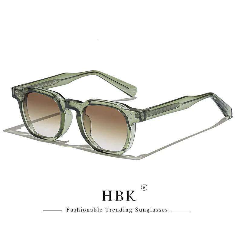 HBK New Square Retro Sunglasses Men Fashion Punk Sun Glasses Women Travel Driving Beach Eyewear Lunette De Soleil Femme UV400 Z260306