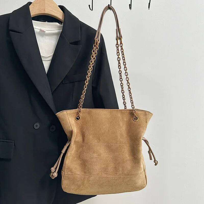 2025 New Fashion Retro Versatile Shoulder Bags Advanced Sense Large Capacity Commute Underarm Women's Casual Tote Bag XJ260306