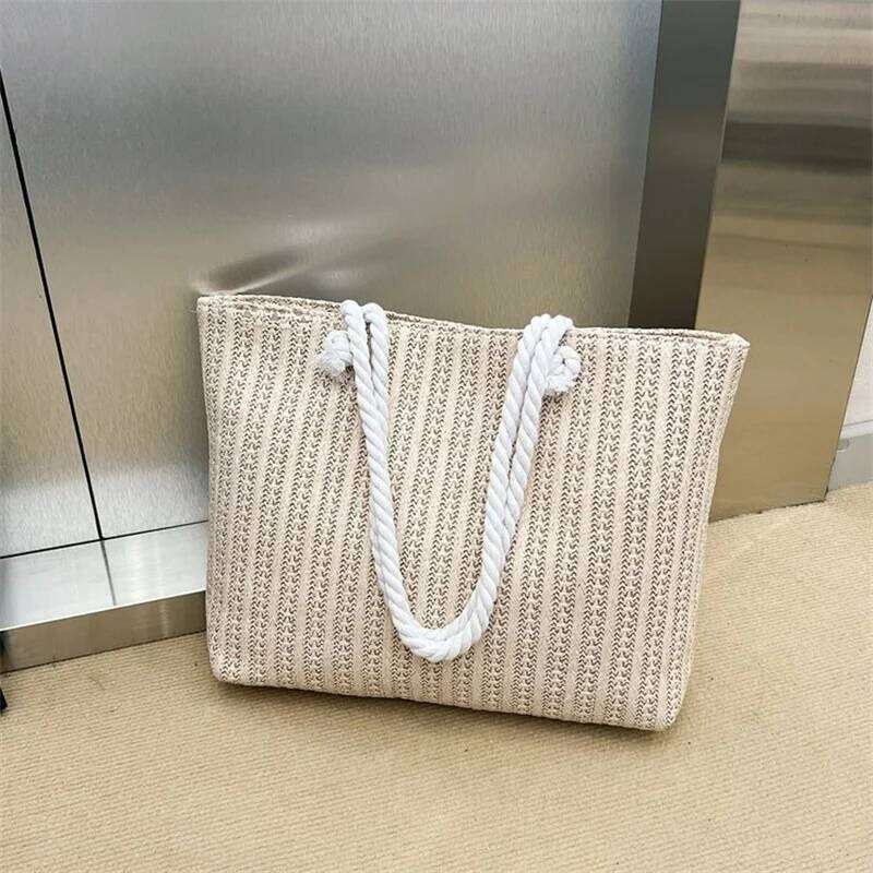 Fashion Large Capacity Straw Tote Designer Women Handbags Handamde Woven Summer Beach Bag Casual Bali Travel Big Purse 2024 XJ260306