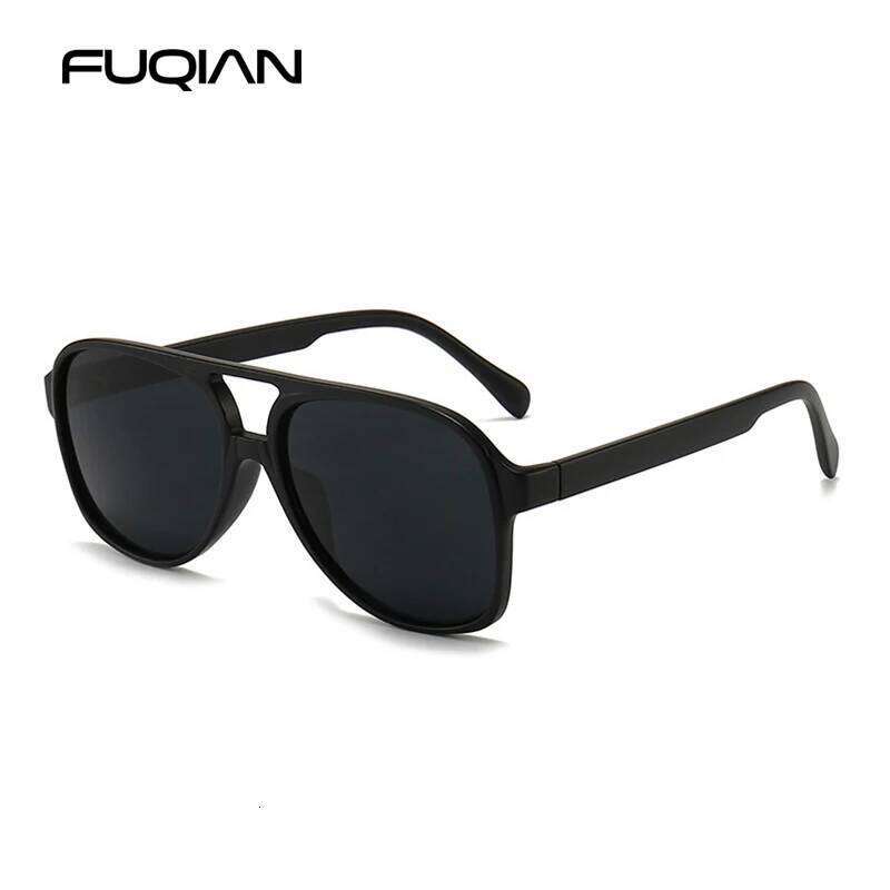 Retro Pilot Sunglasses Men Women Fashion Aviation Polarized Sun Glasses Unisex Vintage Gradient Color Outdoor Anti Glare Shades Z260306