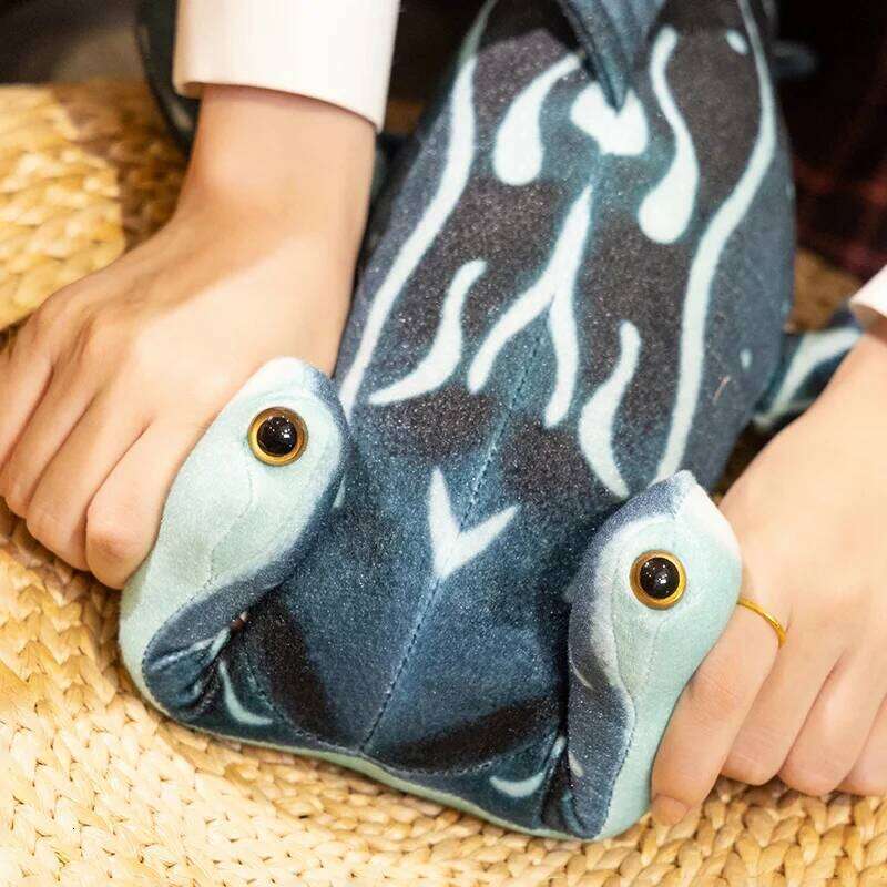Cute Hammerhead Animal Stuffed Plush Toy Simulated Hammer Shark for Ocean Enthusiasts Halloween Christmas Decor R260908 - view 6
