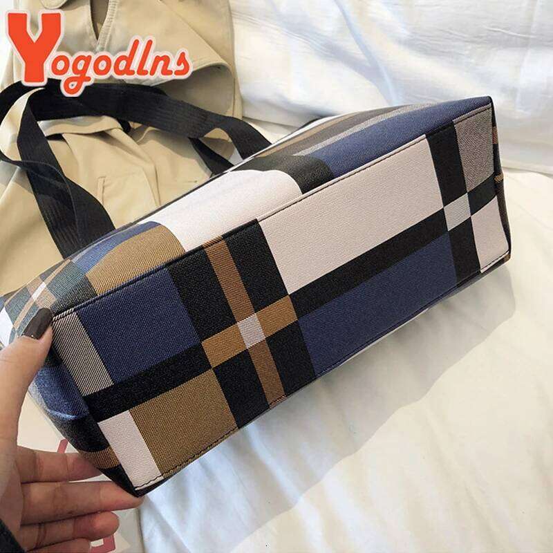 Yogodlns Ladies Large Capacity PU Leather Fashion Luxury Shoulder Bags Women Brief Casual Shopping Bolsa XJ260306