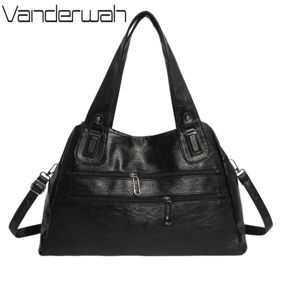 Luxury Handbags Bags Designer High Quality Pu Leather Handbag Women Shoulder Female Crossbody Bag Sac Large Capacity XJ260306