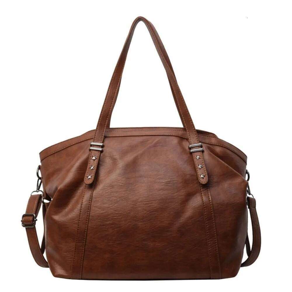 Fashion PU Leather Handbag Large Capacity Multifunctional Shoulder Casual Tote Bag Women XJ260306