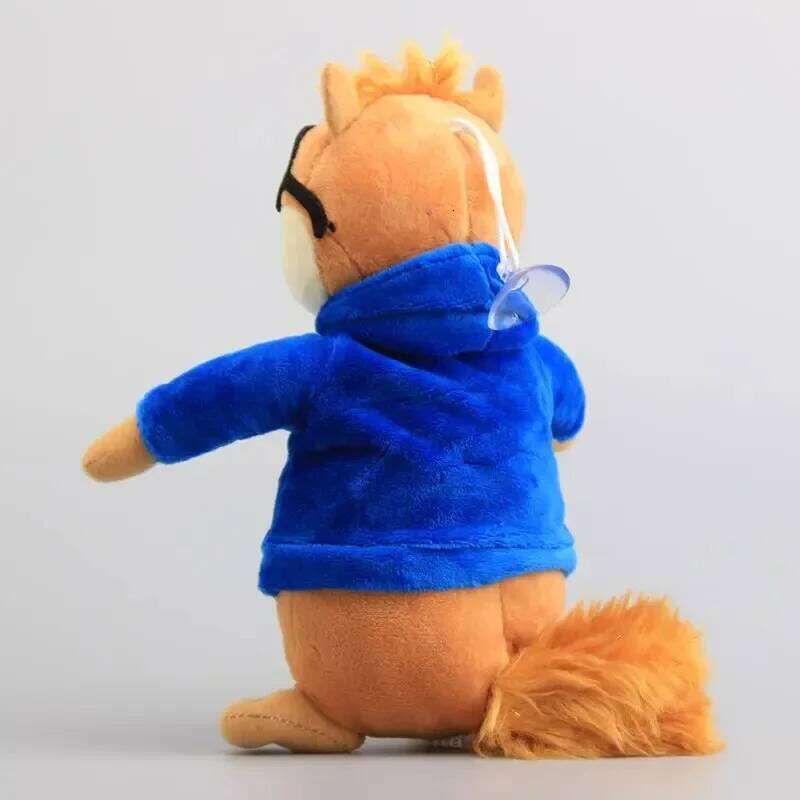 New 3pcs 22cm Alvin and the Halloween Plush Toys Kawaii Fluffy Chipmunks Stuffed Animals Birthday Christmas Gift R260908 - view 7
