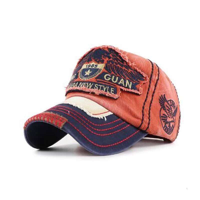 Europe America Embroidery Washing Do Old Parent-child Baseball Caps Spring Autumn Brand Snapback Cotton Hats For Women Men Y260304