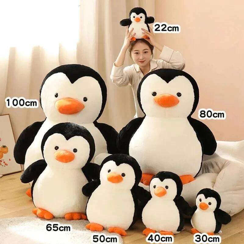 22-50cm Kawaii Huggable Soft Penguin Plush for Stuffed Toys Baby Doll Kids Toy Birthday Gift For Children Girls R260908 - view 7