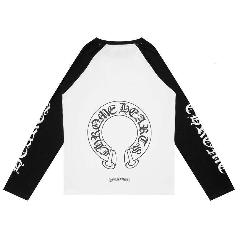 New Trendy Brand Cro T-Shirt, Popular High-Quality Long-Sleeve Round-Neck Pure Cotton Men And Women, Loose Fit, Versatile, In Stock For Wholesale