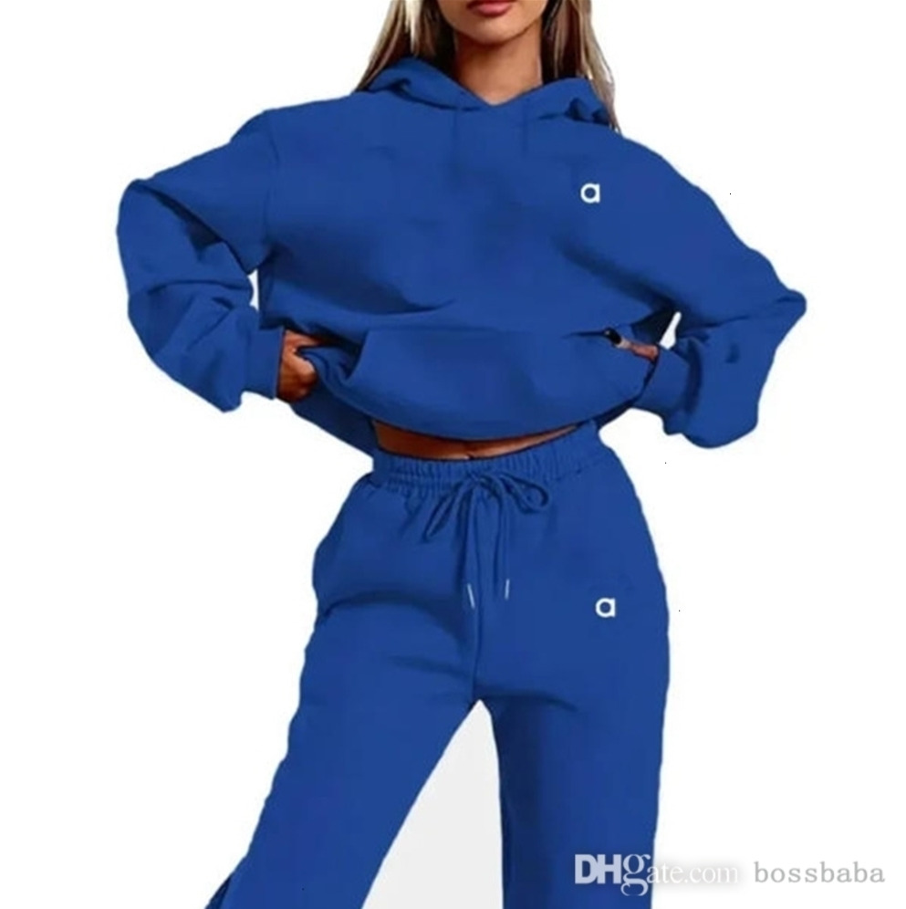 Designer Tracksuit Hoodie Women Clothes Two 2 Piece Outfits Casual Sweatsuit Sweatpants Fashion Printed Sports Track Suit 2PCS Sets For Woman Jogging Suits