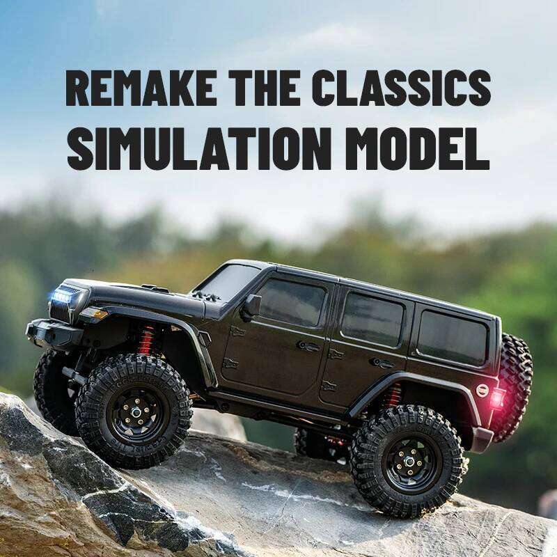 C8801 Pro 4WD RC Car 1/18 Scale Model 4x4 Off-road Remote Control Climbing Vehicle 12km/h High Speed 2.4G Crawler Toys for Kids C260306