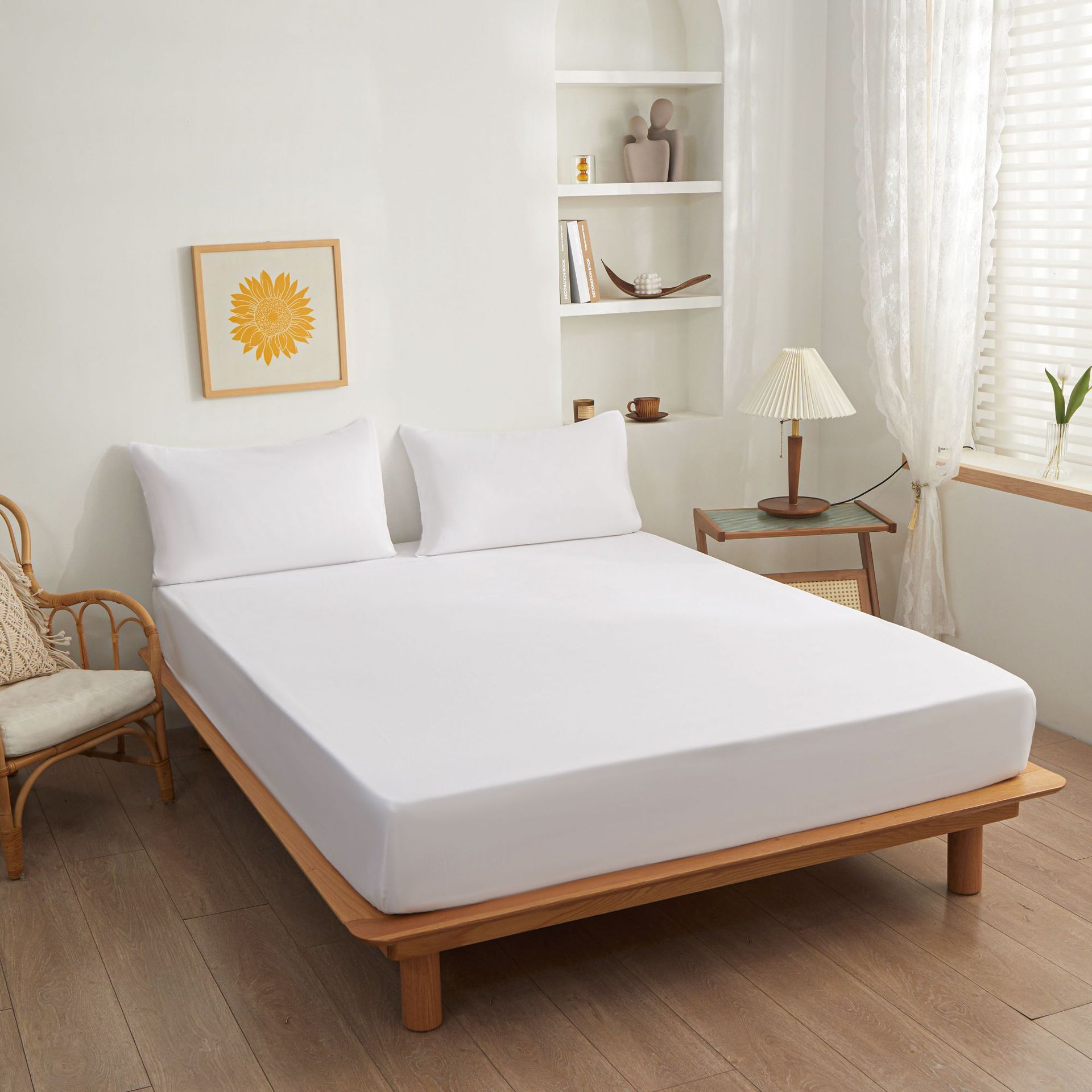 Solid Color Mattress Protector Cover for Simmons Mattresses Dust Cover for Mattresses Available in 1.5m and 1.8m Sizes