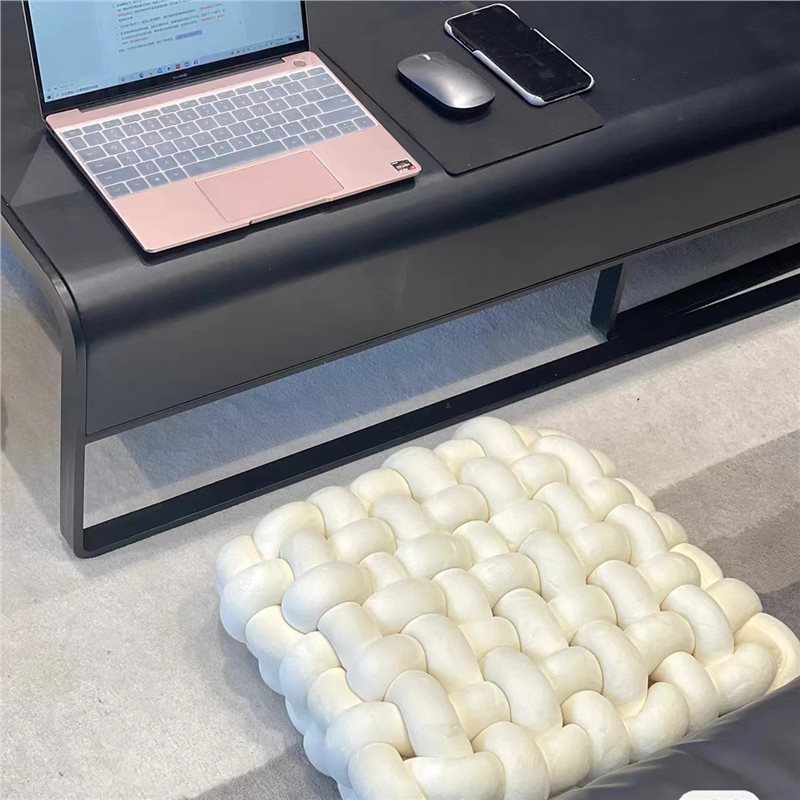 Soft Plush Square Seat Cushion Nordic Tatami Mat Bay Window Back Cushion