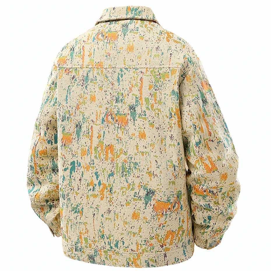 Spring Autumn Color Knitted Jacket Men Fashion Casual Button Jacket Male M260309