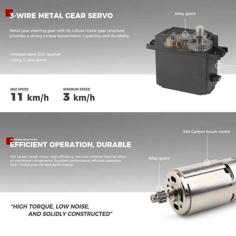 WLtoys 104020 1/10 Professional RC Off Road 4x4 2.4G 4WD Remote Control Cars 45 Minutes Working Time Climbing Car Adult Toy C260306