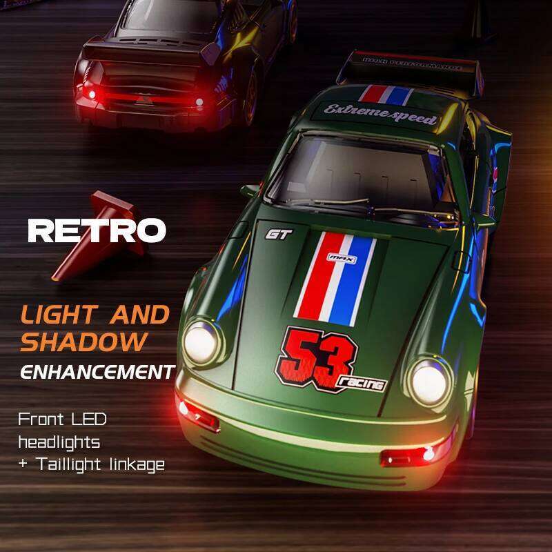 Alloy 1/43 Full Scale Rc Drift Gyro 4wd Mini Desktop Remote Control Diy Sticker Car Door Openable Toys For Boys C260306