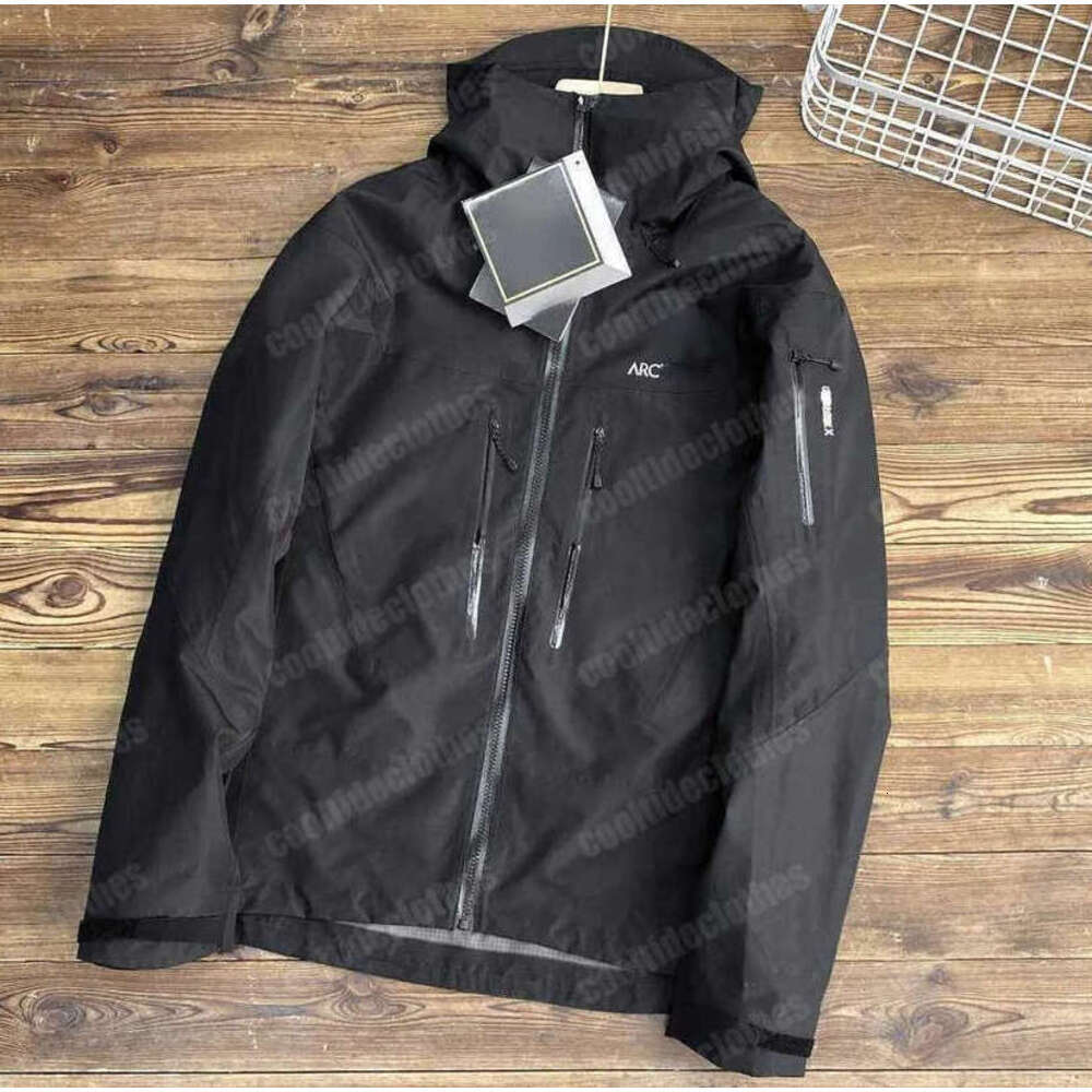 Artery Jacket Men Designer Jacket Zipper Waterproof Jackets Hoodie Layer Outdoor Arcts Jackets For Sports Men Women Male Casual Lightweight Hiking