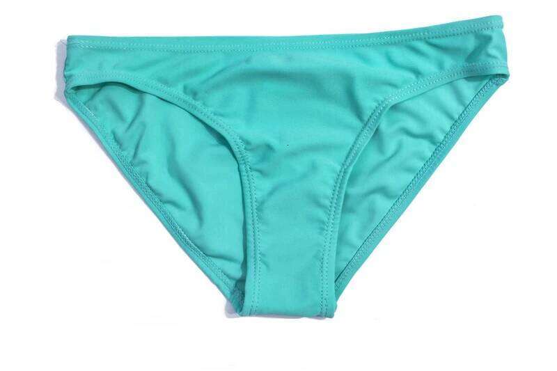 Tassle Solid Halter Girls Bikini Set Summer Beach Cute Teen Kids Swimwear Swimsuit Children Swimming Suit XJ260206