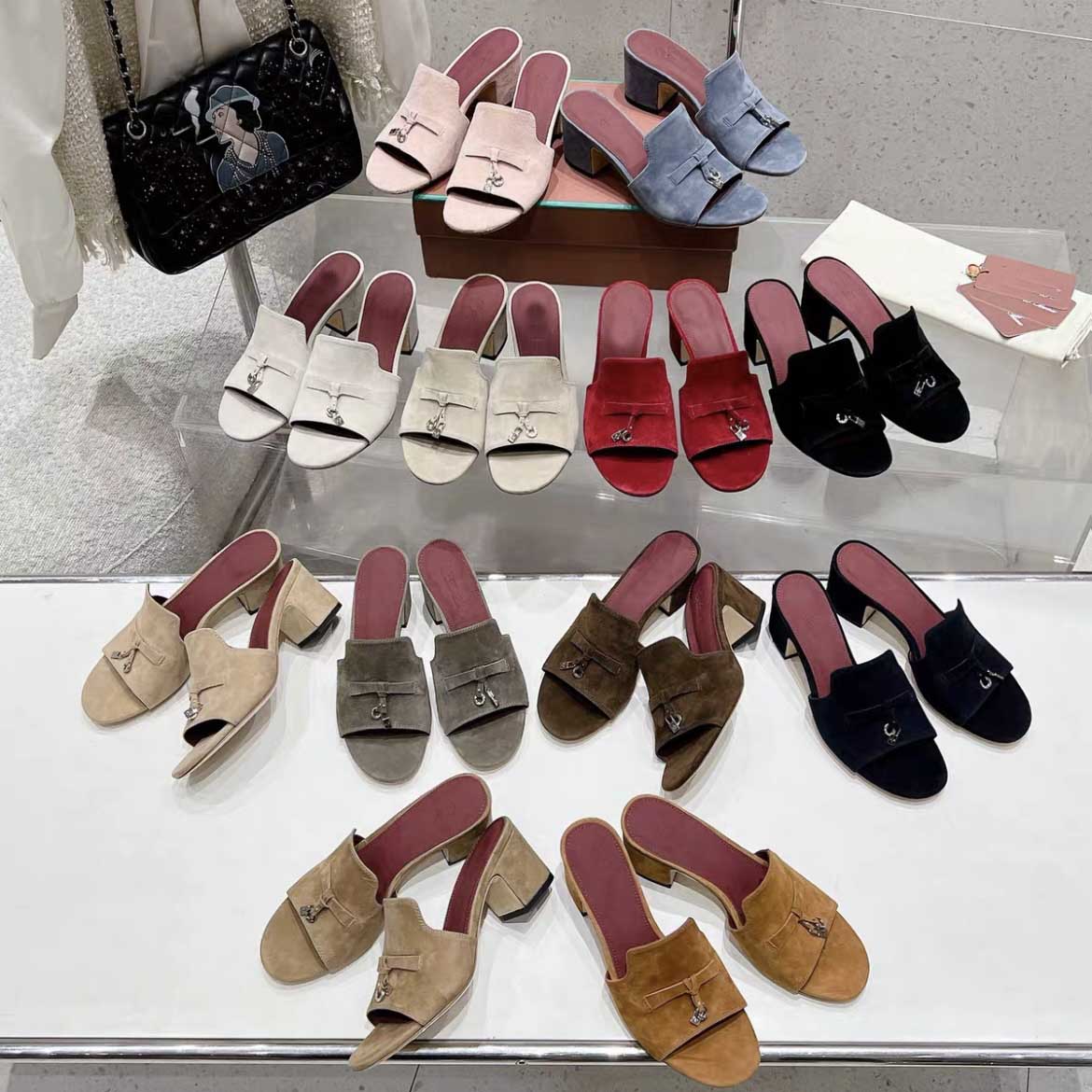 Free Shipping With Box Designer slippers sliders for men women sandals slide mens womens slides outdoor comfoatable slipper flip flops With box