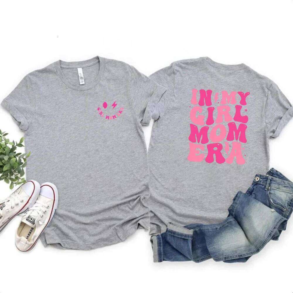 In My Era T-shirt Tshirt Girl Mama Club Shirt Expecting Mom Shirts Mother Day Gift Women Short Sleeves Top XJ260306