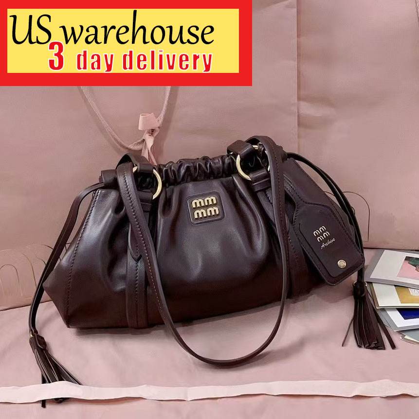 10A shouder bag pochette matelasse wander arcadie sac luxe designer bag tote bag Plain handle bag black wander tassel underarm minimalist fashion leather bags