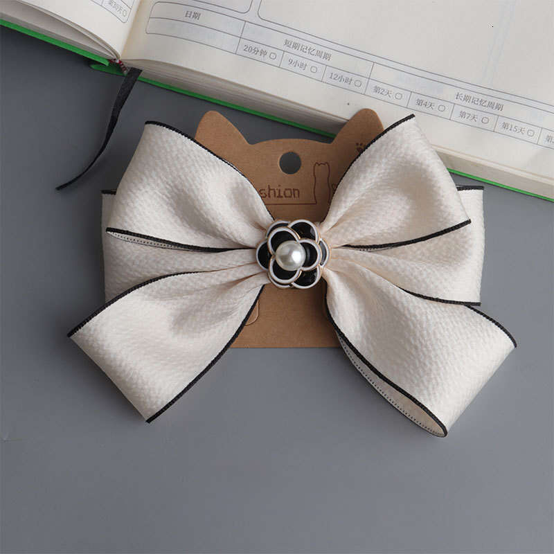 HairJewelry Hair Clips & Barrettes bow hair clips black white pearl metal flower decoration sweet elegant fashionable designer