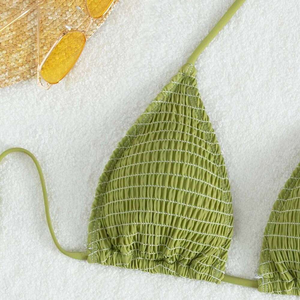 Hanging neck sexy bikini swimsuit XJ260206