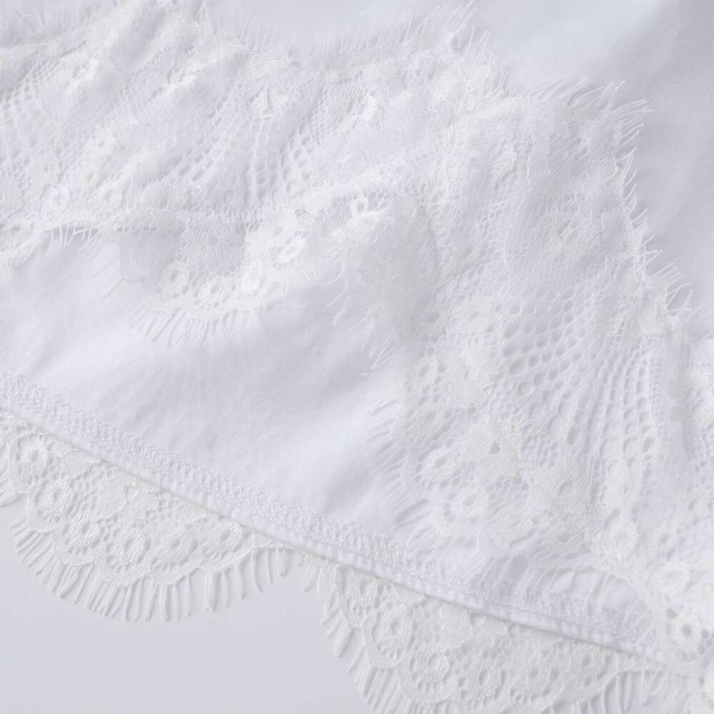 Fashion Satin Summer Mini Skirt Female Elegant Lace Trim Loose Y2k Skirts Streetwear XJ260309